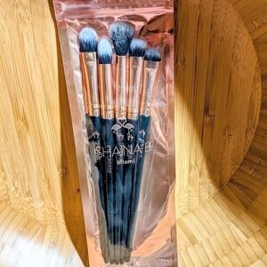 Rose Gold Eye Brush Set by Shaina B. Miami